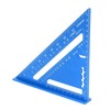 Regla Triangular de Aleación de Aluminio, Herramienta Cuadrada de Carpintero,
