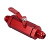 X AUTOHAUX AN6 6AN Aluminum Alloy Inline Fuel Shut Cut