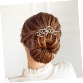 DOITOOL 1pc All-match Alloy Hairpin for Women Retro-designed Hair Accessory for Brides Durable Hair Stick for All Special Present for Girlfriends Mothers