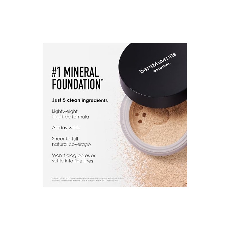 bareMinerals Deluxe Original Loose Mineral Foundation SPF 15 - Holiday