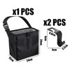 VBRHFRIF 1 Piece Car Garbage Bag And 2 Pieces Car