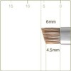 CHIKUHODO Kumano Brush (Cosmetic Brush), Chikhodo, Regular Series, Eyebrow Brush,