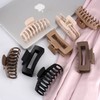 ETHEL 8 Pack 4.3 Inch Large Hair Claw Clips for