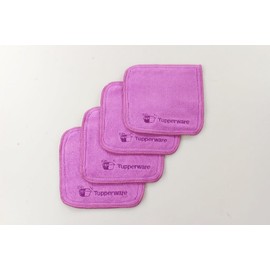 TUPPERWARE FaserPro UltraStark Purple (4) UltraPro Microfibre Cloth Ultra P 22578