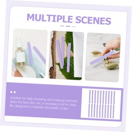 Mikinona 96pcs Compressed Facial Cleaning Pads for Makeup Removal and Skin Cleansing Soft and Gentle Face Scrubber Travel-friendly Compressed Face Moisturizing and Exfoliating Sponges