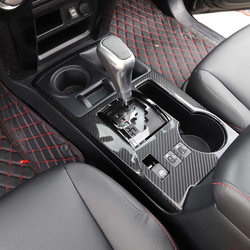 JeCar for 4Runner Interior Trim Carbon Fiber Center Console Gear