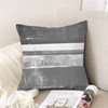 Daesar Decorative Throw Pillow Cases, Throw Pillowcases 4 Pack Grey