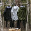 THE ROOTS Rain Suit, Top and Bottom Set, Backpack-Compatible, Ladies