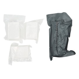 QANYEGN Emergency Bandage, 4Pcs Set Israeli Bandage Set, Israeli Bandage Compression Curve Gauze Piece for Indoor or Outdoor Traumatic Bleeding Injuries (Large)