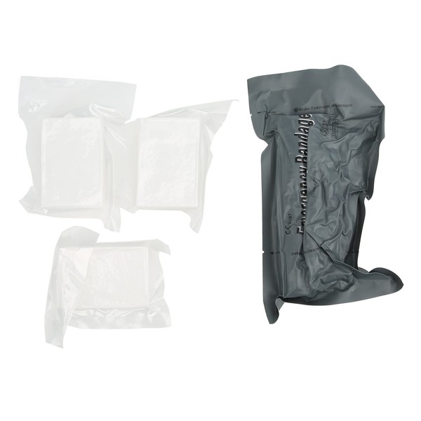 QANYEGN Emergency Bandage, 4Pcs Set Israeli Bandage Set, Israeli Bandage