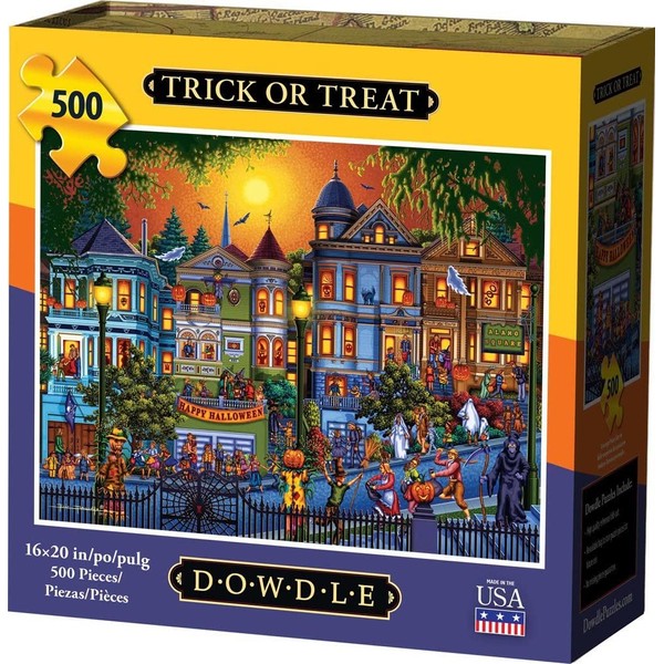 Dowdle Jigsaw Puzzle - Trick or Treat - 500 Piece