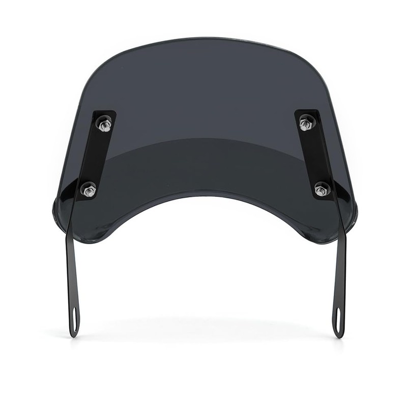 Motorcycle Windshield Universal Wind Deflector Windscreen Front Flyscreen with Mount