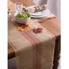 DII Jute Burlap Collection Kitchen Tabletop, Table Runner, 14x72, Middle