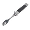 Folding Spring Fork Reusable Stainless Steel Automatic Foldable Spring Fork