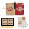 KivolFun San Francisco Football Card Binder with Sleeves, 400 Pocket,