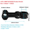 Yizhet Bicycle Handlebar Extension 31.8 mm/25.4 mm 0 ~ 120°