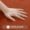 Bathroom Rugs Sets 3 Piece, Burnt Orange 17"x24"+20"x32"+20"x24"