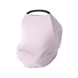 PurComfy Baby Car Seat Cover, Supersoft Bamboo Viscose Carseat Cover for Infant Boys & Girls, Breathable Multi-Use Breastfeeding Covers, Canopy for Carrier, Stroller, Shopping Cart & High Chair