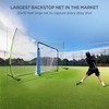 Lacrosse Backstop Net Soccer Backstop Net for Backyard Sport Netting