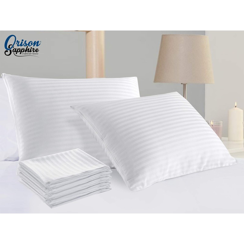 Orison Sapphire® Pillow Protectors 4 Pack | 100% Microfiber Ultra