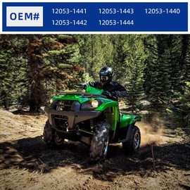 GOLKNHA Timing Chain Guides Set Compatible with Brute Force 650 750 KRT750 KRT800 KRF750 KRF800 Teryx Teryx4 750 800 2005-2024 OEM# 12053-1442 12053-1441 12053-1443 Arctic Cat 650 4x4 V2 2004-2006