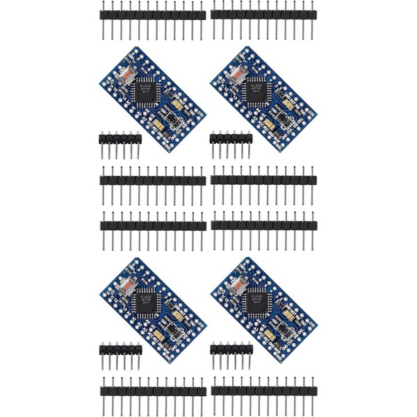 DUBEUYEW 4 Pack Pro Mini Development Board 5V/16MHz Compatible with