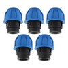 5PCS Plumbing Fittings Water Pipe Quick Connector Coupling Kit Female