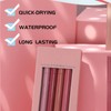 6 Colors Liquid Lip Liner Quick Drying Waterproof Long Lasting