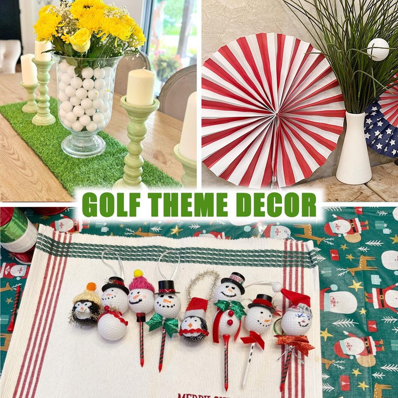 KOFULL Golf Practice Balls, Fake Hollow Plastic Golf Balls for