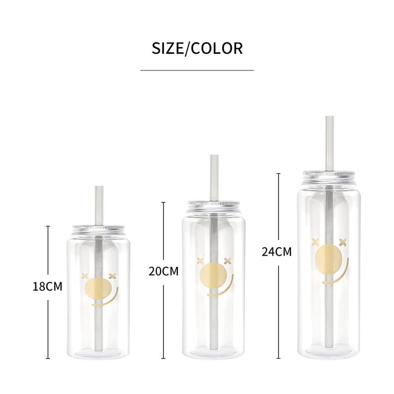 17 count Extra Long Reusable straws