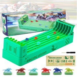 Horse Racing Game, Electric Horse Racing Board Game with 6 Colorful Horse Racing Toy Family Party Entertainment Games Interactive Toys Party Supplies for Family Party Kids Birthday Present