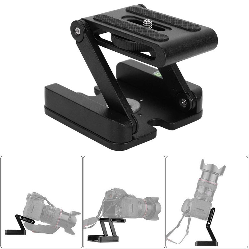 Z Flex Tilt Tripod Head, Aluminum Alloy Folding Z Shape