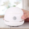Mini Rechargeable Portable Desktop Vacuum Cleaner Dust Collector Cleaning Machine(white)