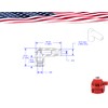 HEI 90 Degree Style distributor Rubber Boot & Terminal spark