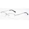 HUIHUIKK Nearsighted Metal Myopia Glasses Everyday Use Mens Womens -1.75