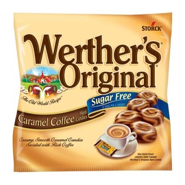 Werther's Original Sugar Free Caramel Coffee,Hard Candies 2.75 oz, 3 pack