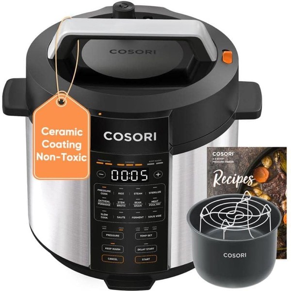 COSORI Pressure Cooker 6 qt, 9-in-1 Instant Multi Kitchen Appliances,