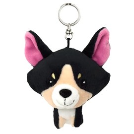 Niki Chihuahua Ben Lenovitz BB Key Ring, Keychain, Kids, 3.9 inches (10 cm), Black