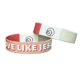 KungfuLin Bible Verse Bracelets, Christian Bracelet With NFC, Inspirational Daily Bible Verse Bracelet, God Jesus Religious Gifts for Women Men Teens, Scripture Bracelets (LOVE LIKE JESUS)