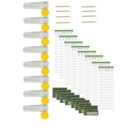 geo-versand 24-Piece Economy Set Geocaching Hiding Place XXL Petling XXL Log Strips Geocache Package