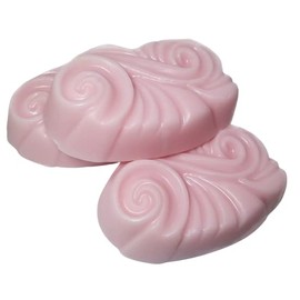 3 Pc Set of Rose Scented Soaps - Shea Butter Goat Milk Soap (Jasmine Rose)