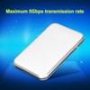 Hard Drive Enclosure 2.5in USB3.0 Support 3TB 5Gbps Transmission Aluminium