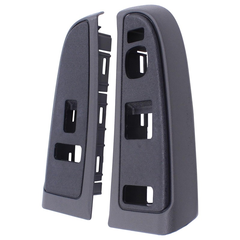 MOTOKU Front Driver and Passenger Side Window Switch Bezel Dark