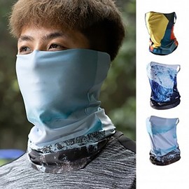 Colorful Golf Mask Neck Gaiter & Multi Scarf for Outdoor Activities MURF Vital Orange