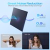 12 Pack Self-Adhesive Acoustic Panels, 12" X 12" X 0.4"