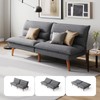 LINSY HOME Futon Sofa Bed - Convertible Corduroy Futon Couch