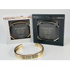 Elegant bangle silver or rose gold with mantra and saying