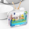 Summer Themed Gifts Clear Makeup Bags with Zipper Beach Essentials