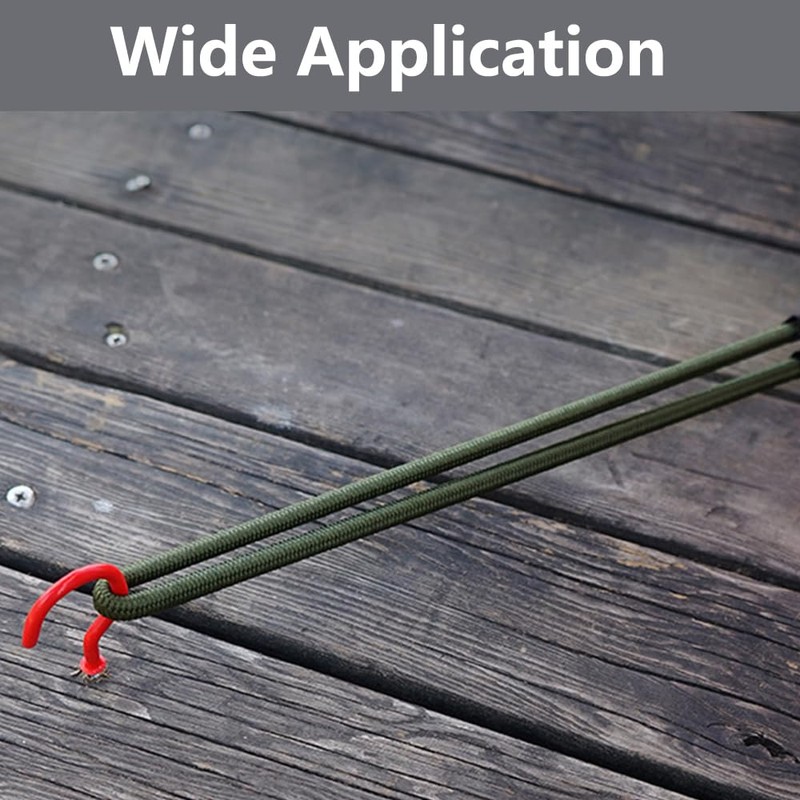 2 Pcs Bungee Cords, 60cm Heavy Duty Luggage Tie Downs