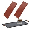 2PCS Leather Handle Covers Compatible with Made in Cookware, Custom
